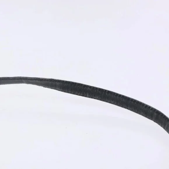 Christian Dior Trotter Canvas Shoulder Bag Navy Gold Auth 141525 - Picture 9 of 16